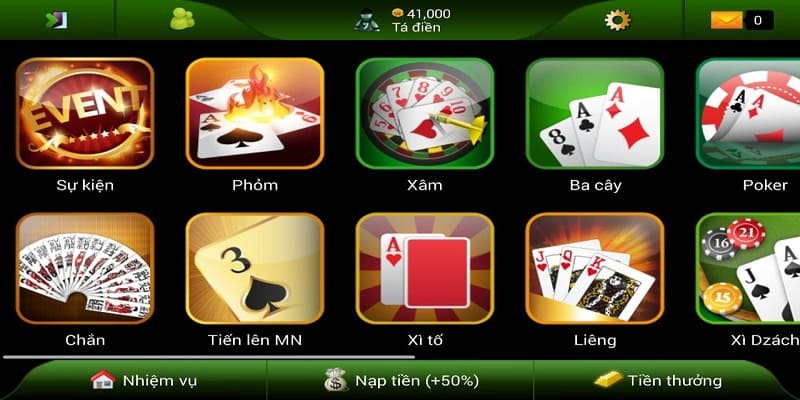 Top 10 game bài